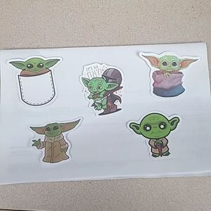 Baby Yoda Stickers Bundle